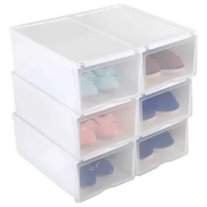Pack de 6 Cajas de Zapatos Organizadoras