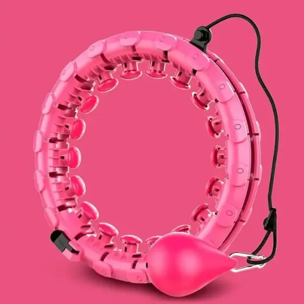 Aro Hula Hoop Ajustable Ula Ula Perdida Peso Ejercicio