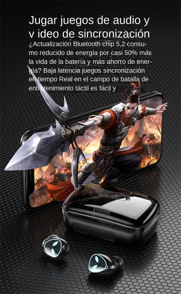 Audífonos Inalámbricos M20 Bluetooth 5.3 - Imagen 3
