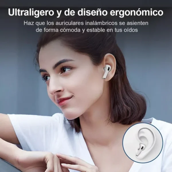 Audífonos Pro Bluetooth con Pantalla Táctil - Imagen 2