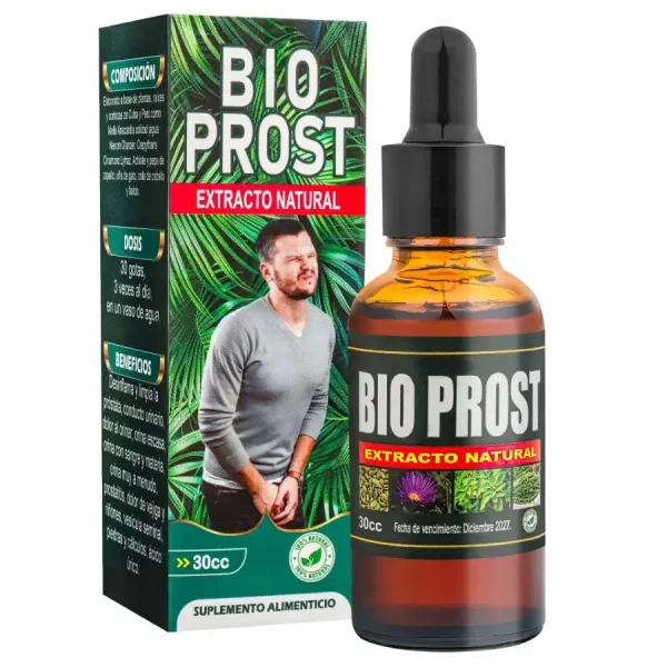 Bio Prost Gotas 30cc – Suplemento Natural para la Próstata