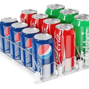 Contenedor de Latas de Bebida Dispensador para Refrigerador