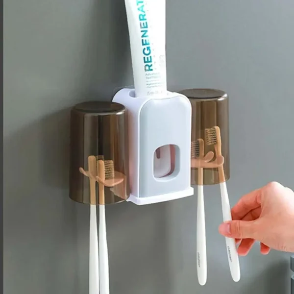 Dispensador de Pasta Dental con 2 Vasos - Imagen 2
