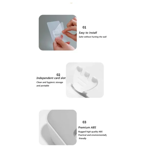 Dispensador de Pasta Dental con 2 Vasos - Imagen 4