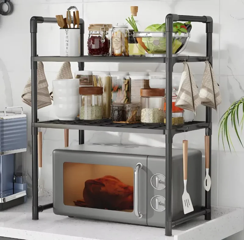 Estante Repisa Extensible para Horno Microondas