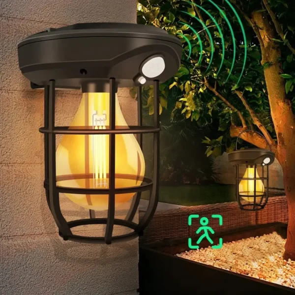 Foco Solar Con Sensor De Movimiento - Imagen 2