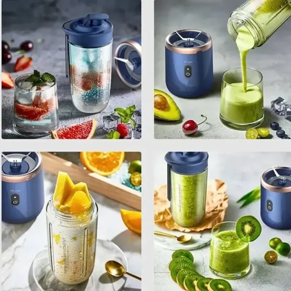 Licuadora Portátil Jugos Verduras F 2024 - Imagen 4