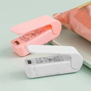Mini Sellador De Bolsas A Pilas Portátil