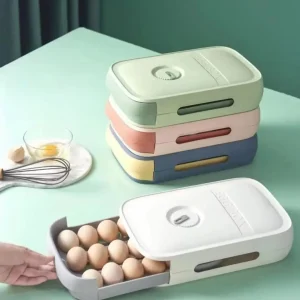 Organizador Huevera Resistente Apilable para Nevera