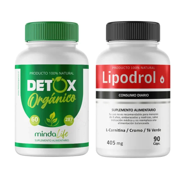 Pack Lipodrol Detox Orgánico – Quema Grasa y Purifica tu Organismo