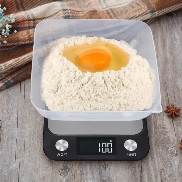 Pesa Báscula De Cocina De 15Kg/1g - Imagen 2