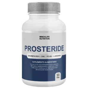 Prosteride Próstata – Suplemento Natural para la Salud Prostática y Urinaria