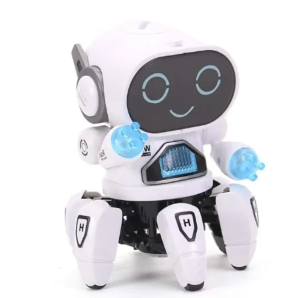 Robot Mascota Musical Bailarín Juego Eléctrico con Luces LED y Sonido - Imagen 5