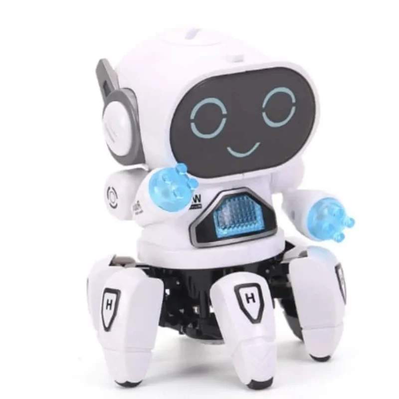 Robot Mascota Musical Bailarín Juego Eléctrico con Luces LED y Sonido - Imagen 5