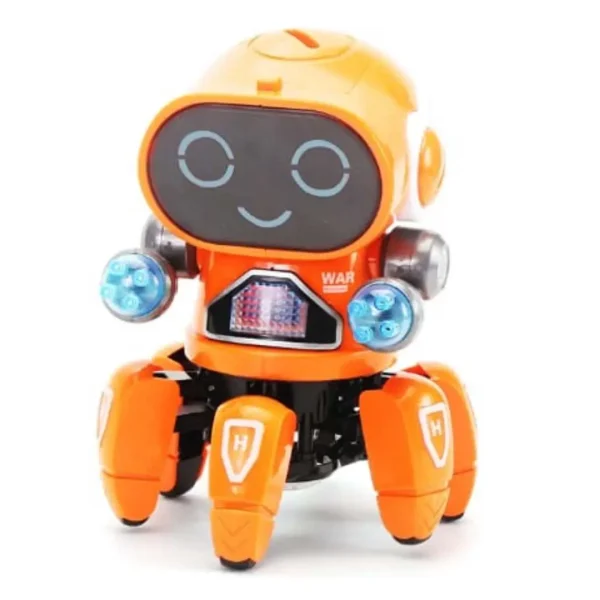 Robot Mascota Musical Bailarín Juego Eléctrico con Luces LED y Sonido - Imagen 6
