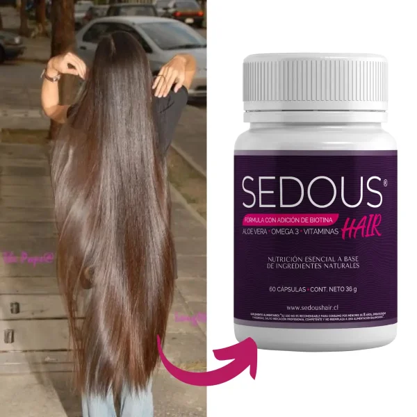 Sedous Hair – Suplemento para Cabello, Piel y Uñas Saludables - Imagen 3