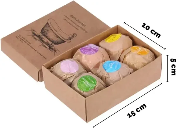 Set De 6 Pcs Bombas Aromáticas Para Bañera - Imagen 2