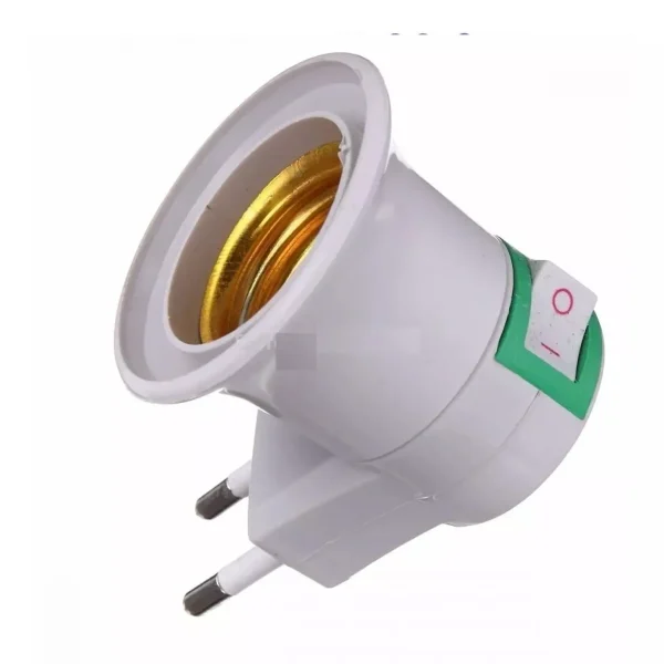 Soquete Para Ampolletas Con Interruptor - Imagen 2