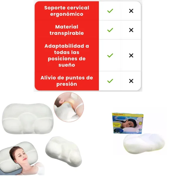 Almohada Ergonómica Cervical Terapéutica - Imagen 7