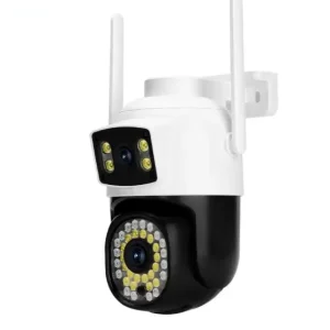 Cámara de Monitoreo de Seguridad 2K Doble Lente
