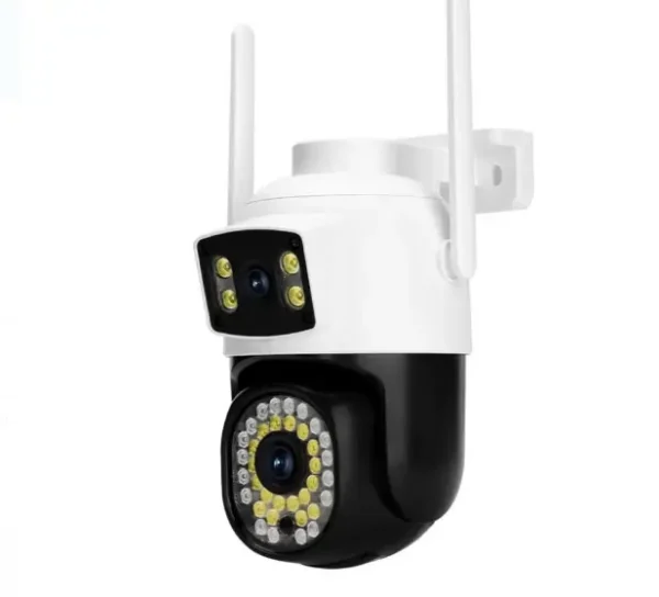 Cámara de Monitoreo de Seguridad 2K Doble Lente