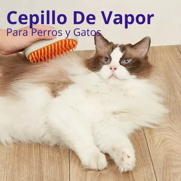 Cepillo Para Mascotas A Vapor Recargable - Imagen 5