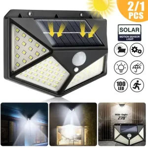 Foco Solar Premium con Sensor de Movimiento