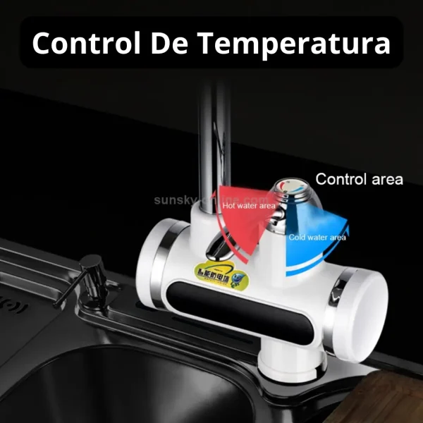 Grifo Eléctrico Calentador Lavaplatos - Imagen 4