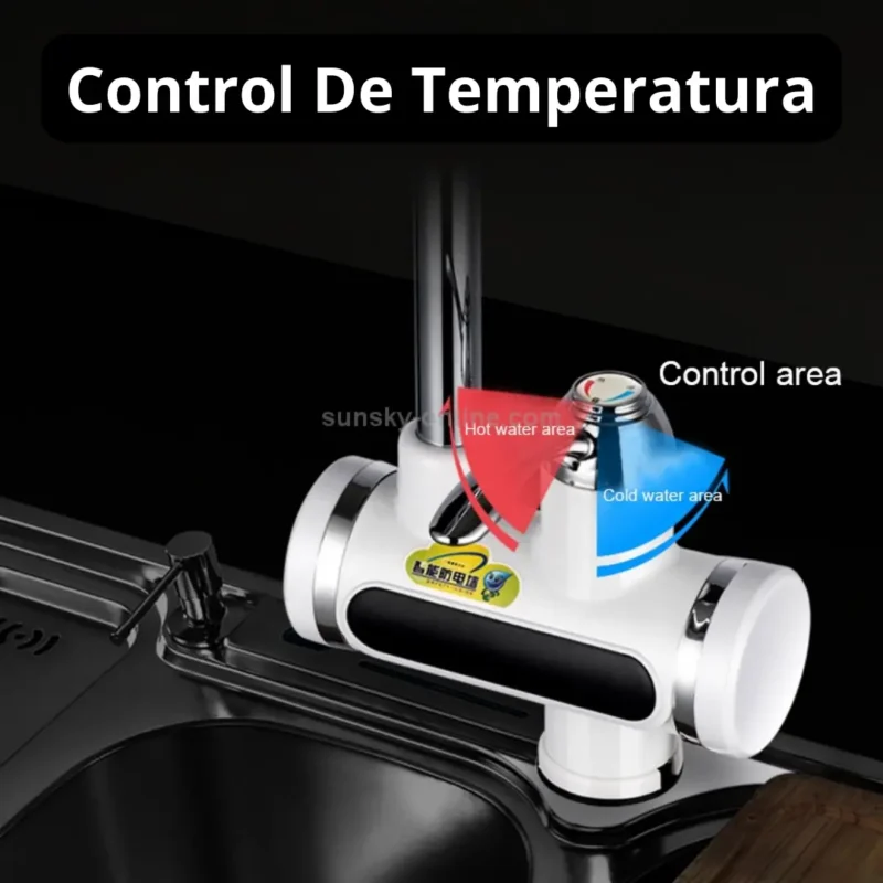 Grifo Eléctrico Calentador Lavaplatos - Imagen 4