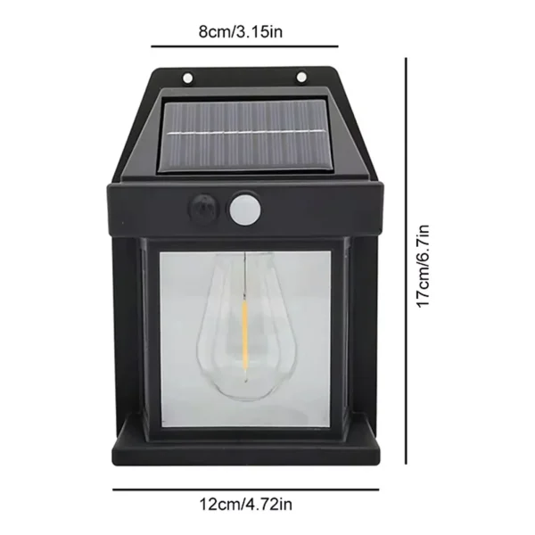 Lámpara LED Solar Exterior Sensor - Imagen 5