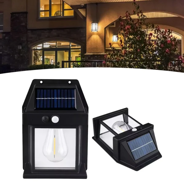 Lámpara LED Solar Exterior Sensor