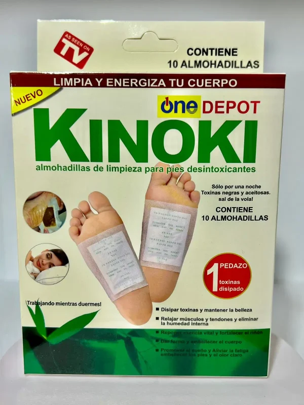 Pack 10 Parches Kinoki Desintoxicación