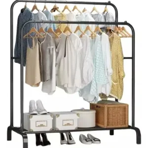 Perchero Closet Doble de Metal