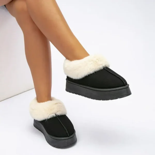 Botas Nieve Cortas Felpa Mujer Invierno - Imagen 3