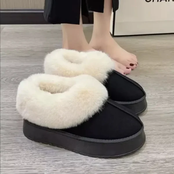 Botas Nieve Cortas Felpa Mujer Invierno - Imagen 2