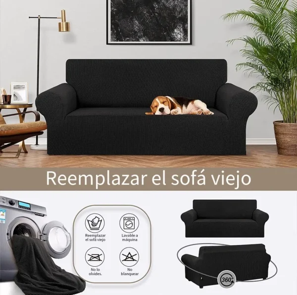 Funda Protectora Para Sofá De 3 Cuerpos Premium