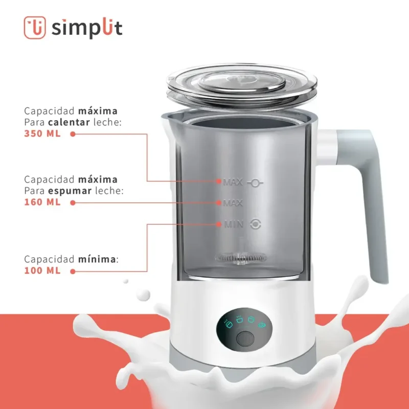 Espumador de Leche Eléctrico Simplit - Imagen 3