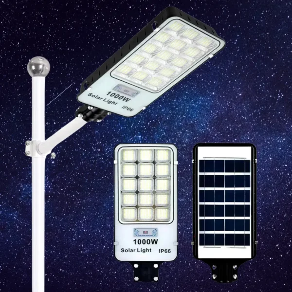 Foco Solar 1000W LED para Poste - Imagen 5