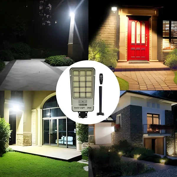 Foco Solar 1000W LED para Poste - Imagen 6