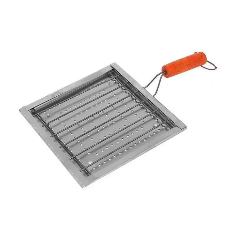 Tostador Manual de Cocina con Mango de Madera