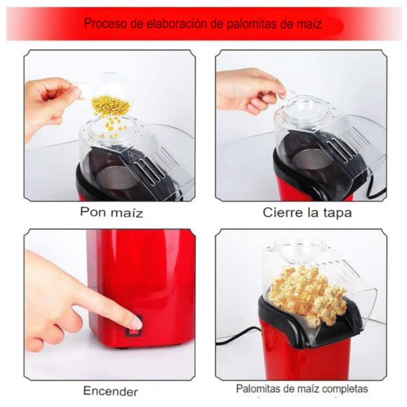 Máquina para Palomitas de Maíz Hot Ultra Rápida - Imagen 2