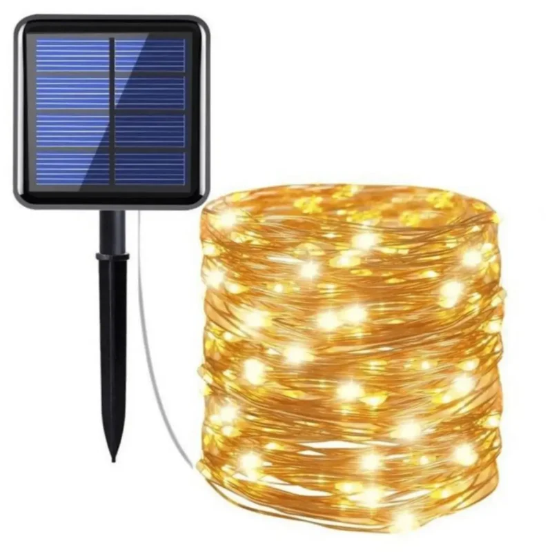 Cadena de Luces Solares 100 LED 10 M