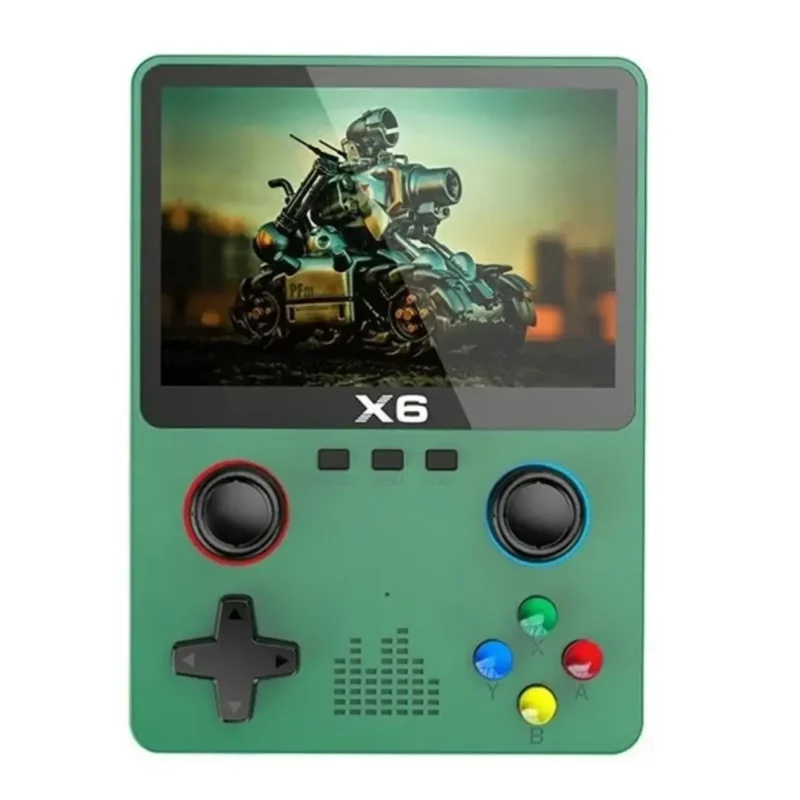 Consola Portátil Retro X6 – 11 Simuladores y Pantalla IPS