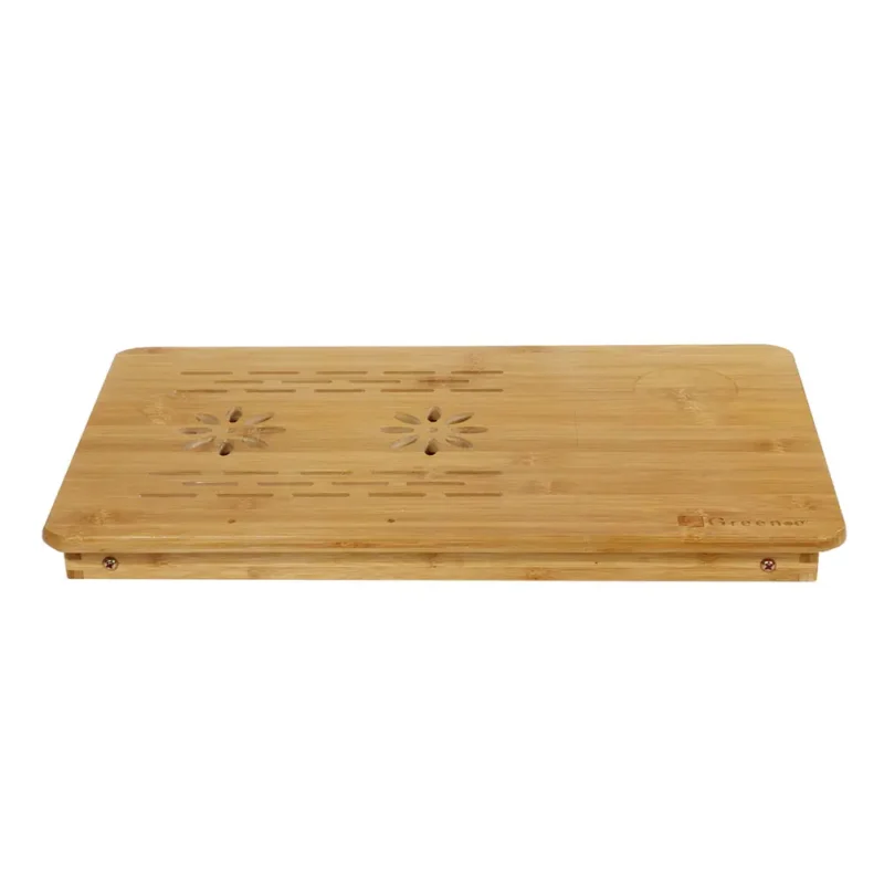 Escritorio Plegable de Madera de Bambú para Notebook - Imagen 5