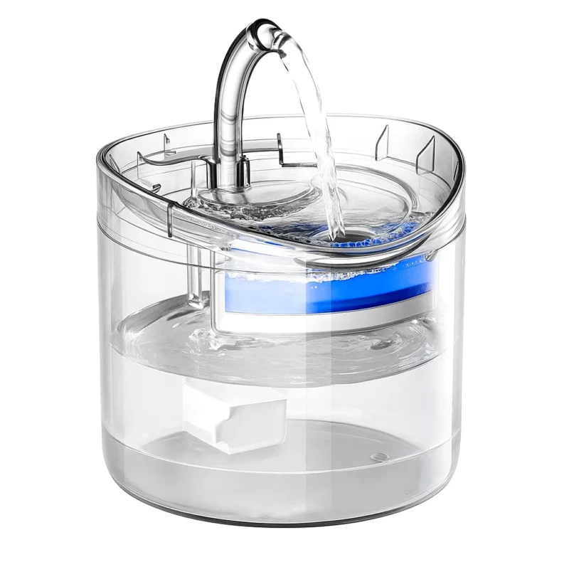 Fuente para Gato Transparente tipo Bebedero Automático