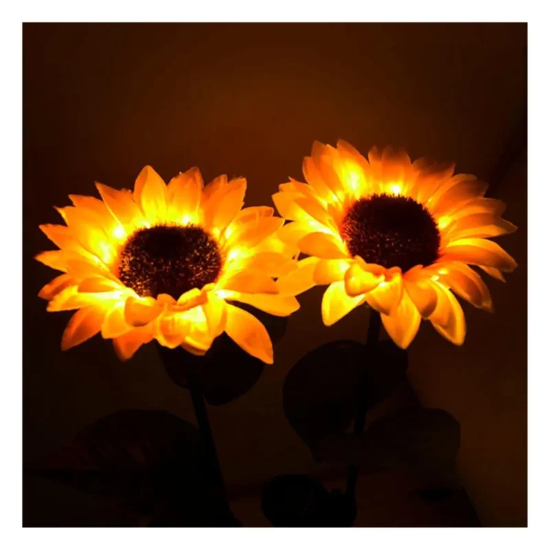 Luces Solares para Jardín de Girasol - Imagen 3