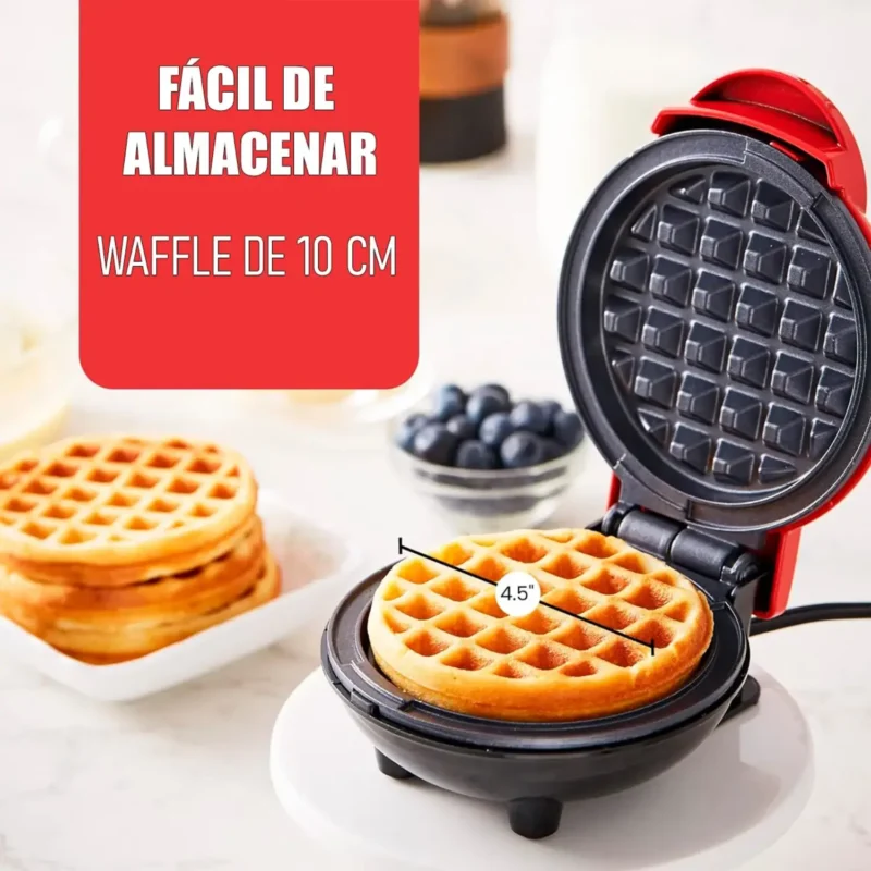 Máquina Para Hacer Mini Waffles - Imagen 2