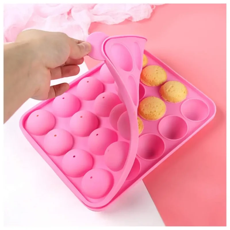 Molde Silicona Cake Pops 20 Cavidades