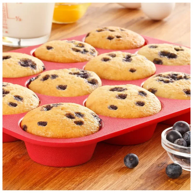 Molde de Silicona para Muffins y Cupcakes - Imagen 2