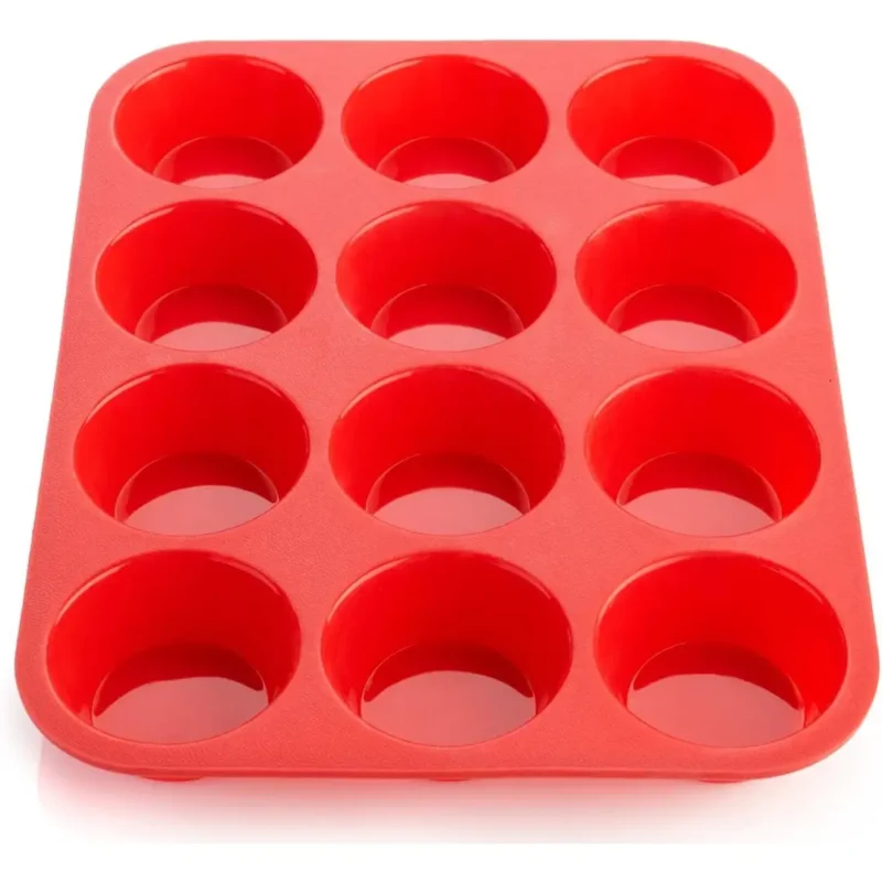 Molde de Silicona para Muffins y Cupcakes